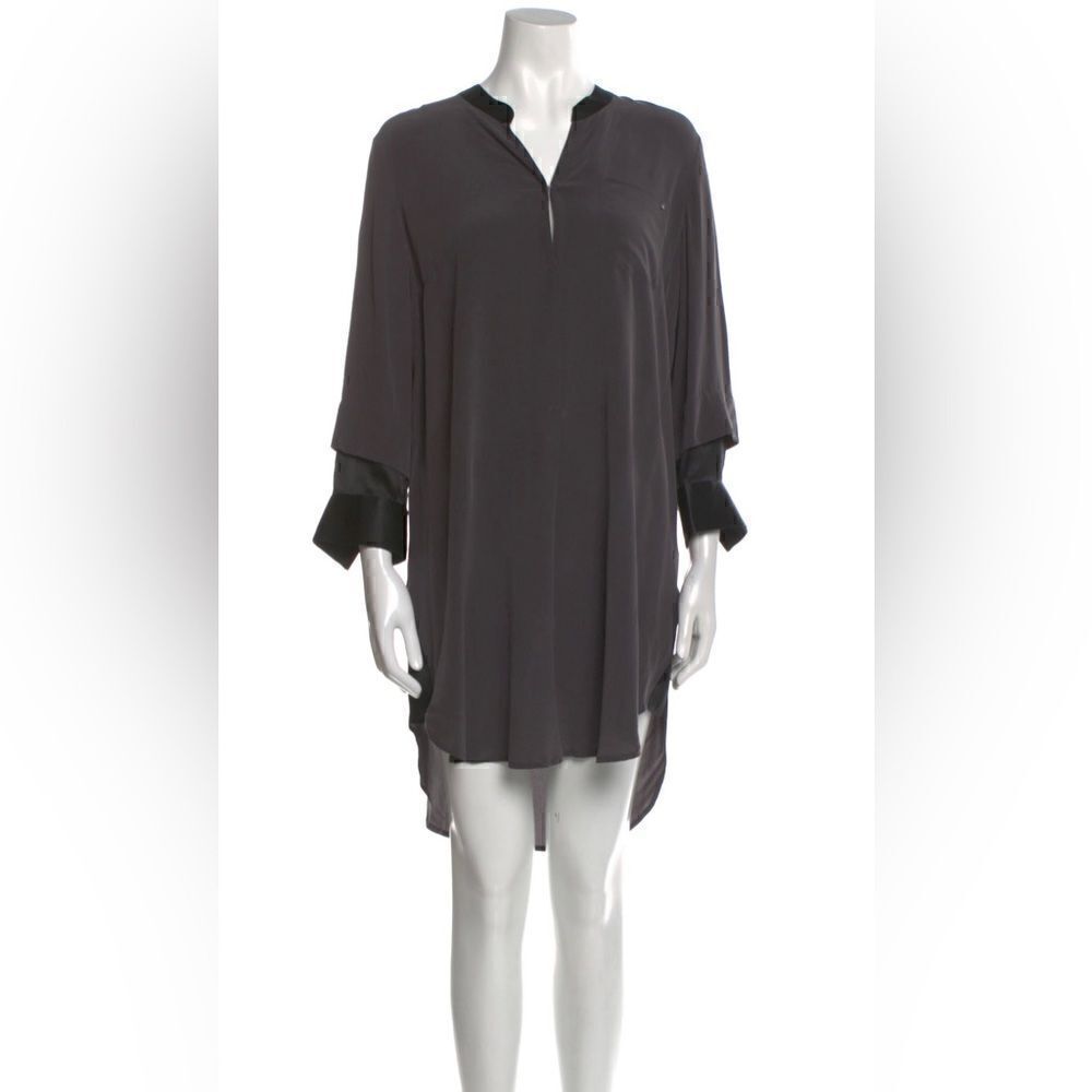 Nwt Halston Heritage 100% Silk Shiftdress